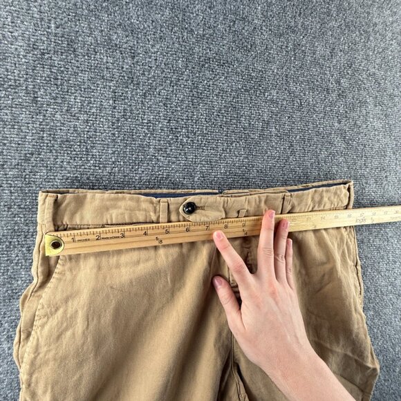 PT Torino Women Cotton Lyocell Linen Easy Fit Size 50 Pants Beige ACTL 32X34 - Picture 16 of 16